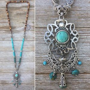 Unisex beaded necklace